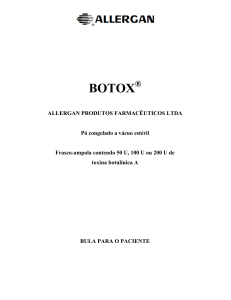 botox - Anvisa
