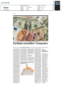 Paridadeeuro dólar Trumpdirá