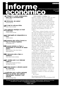 informe econômico - Universidade Federal do Piauí