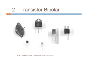 2 – Transistor Bipolar