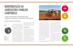 modernização da agricultura familiar camponesa