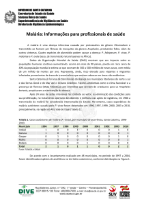 Malária para profissionais_2014