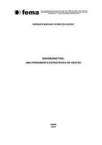 endomarketing: uma ferramenta estratégica de gestão