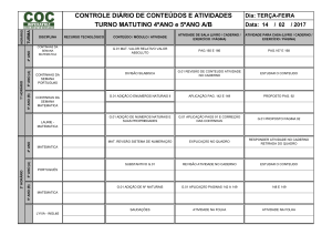 14.02.2017 / 4º, 5º e 6ºAno