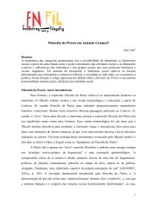 Filosofia da Práxis em Antonio Gramscii