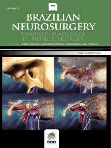 Volume 32 - Número 4 - Sociedade Brasileira De Neurocirurgia
