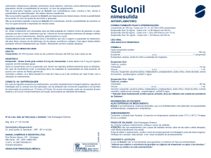 Sulonil - Consulta Remédios