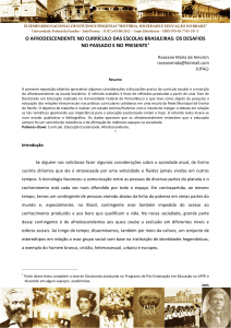 o afrodescendente no currículo das escolas brasileiras