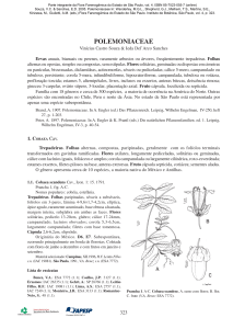 polemoniaceae - Instituto de Botânica