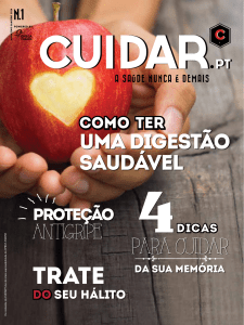 Revista Cuidar Nº1 | Janeiro 2014