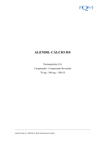 alendil cálcio d