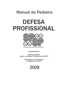 Manual do Pediatra Defesa Profissional