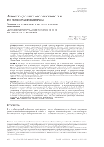 Self-medication: showing self carelessness by nursing professionals