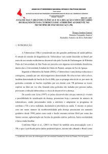 análise das variáveis clínicas e sua relação com o retardo do