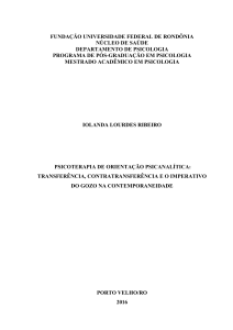 Iolanda L.Ribeiro_Psicoterapia de orientação psicanalítica