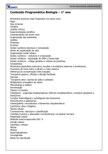 Conteúdo Programático - Darwin Aracruz