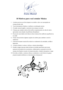 10 Motivos para você estudar Música