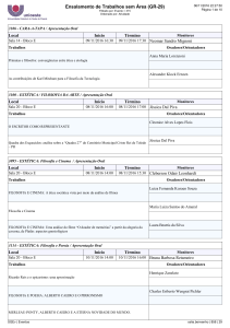 Ensalamento de Trabalhos sem Área (GR-29)