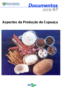 Aspectos da Produção de Cupuaçu - Infoteca-e