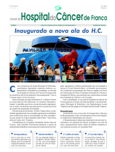 Jornal do Hospital do Câncer de Franca Edição nº 6