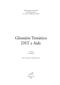 Glossário temático : DST e aids - BVS MS