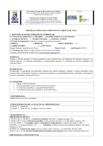 Conceitos e categorias geográficas de ensino