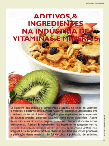 vitamina e - Editora Insumos