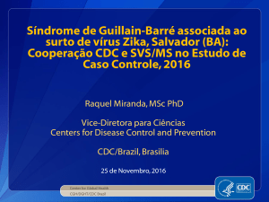 Apresentação CDC Brasil para MS