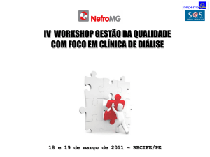 iv workshop gestão da qualidade com foco em clínica de