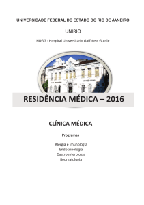 Prova RM Clínica Médica 2016