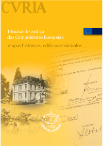 Tribunal de Justiça das Comunidades Europeias - curia