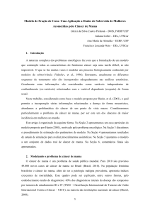 Modelo de Fração de Cura: Uma Aplicação a Dados de Sobrevida