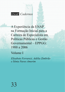 A Experiência da ENAP v.1