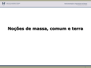 Noções de massa, comum e terra