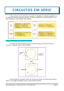 para tensão, corrente