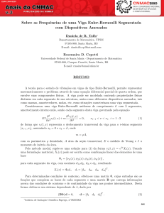 Sobre as Frequências de uma Viga Euler-Bernoulli