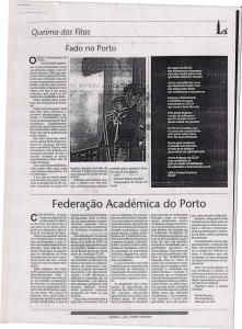 Artigo de Pedro Menéres sobre a FAP