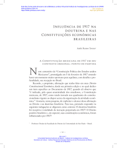 Influência de 1917 na doutrina e nas Constituições