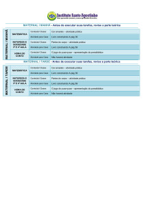 Educação Infantil ao 1º Ano 10032016 - ISA