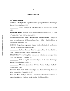 O NASCIMENTO DA FILOSOFIA - DBD PUC-Rio