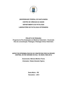 Aspectos epidemiológicos do câncer em cães