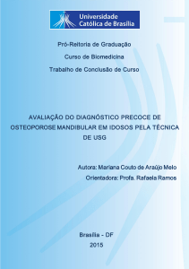 Pró-Reitoria de Graduação Curso de Biomedicina Trabalho