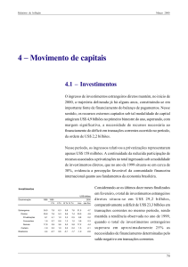 Movimento de capitais - Banco Central do Brasil