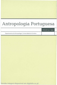Antropologia Portuguesa - Universidade de Coimbra