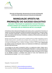 mangualde aposta na promoção do sucesso educativo