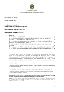 Ministério da Saúde Consultoria Jurídica/Advocacia Geral da