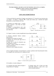 LISTA DE EXERCÍCIOS 01