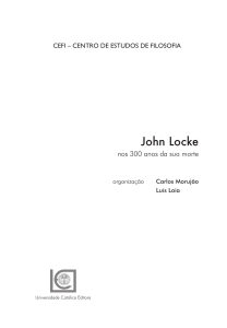 John Locke - Universidade Católica Editora