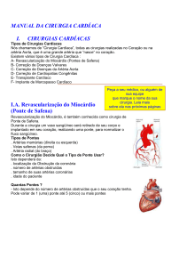 Cirurgia Cardiaca - Dr. Marcelo C. Nogueira