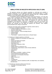 Ambulatório de Moléstia Infecciosa Adulto (MI4)